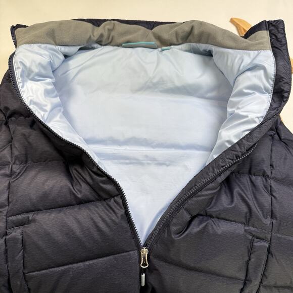 Womens Quilted Down Filled Puffer Vest Sz XXL Blue Free Country Gorpcore Casual - Picture 7 of 10